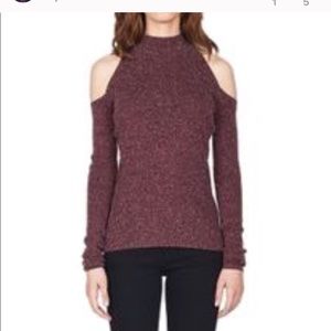 Bailey 44 cold shoulder top